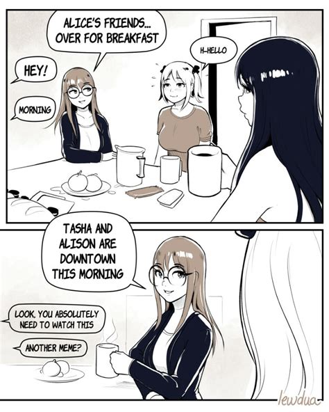 lewdua|New relationships story, in order (4 panels) by Lewdua on .